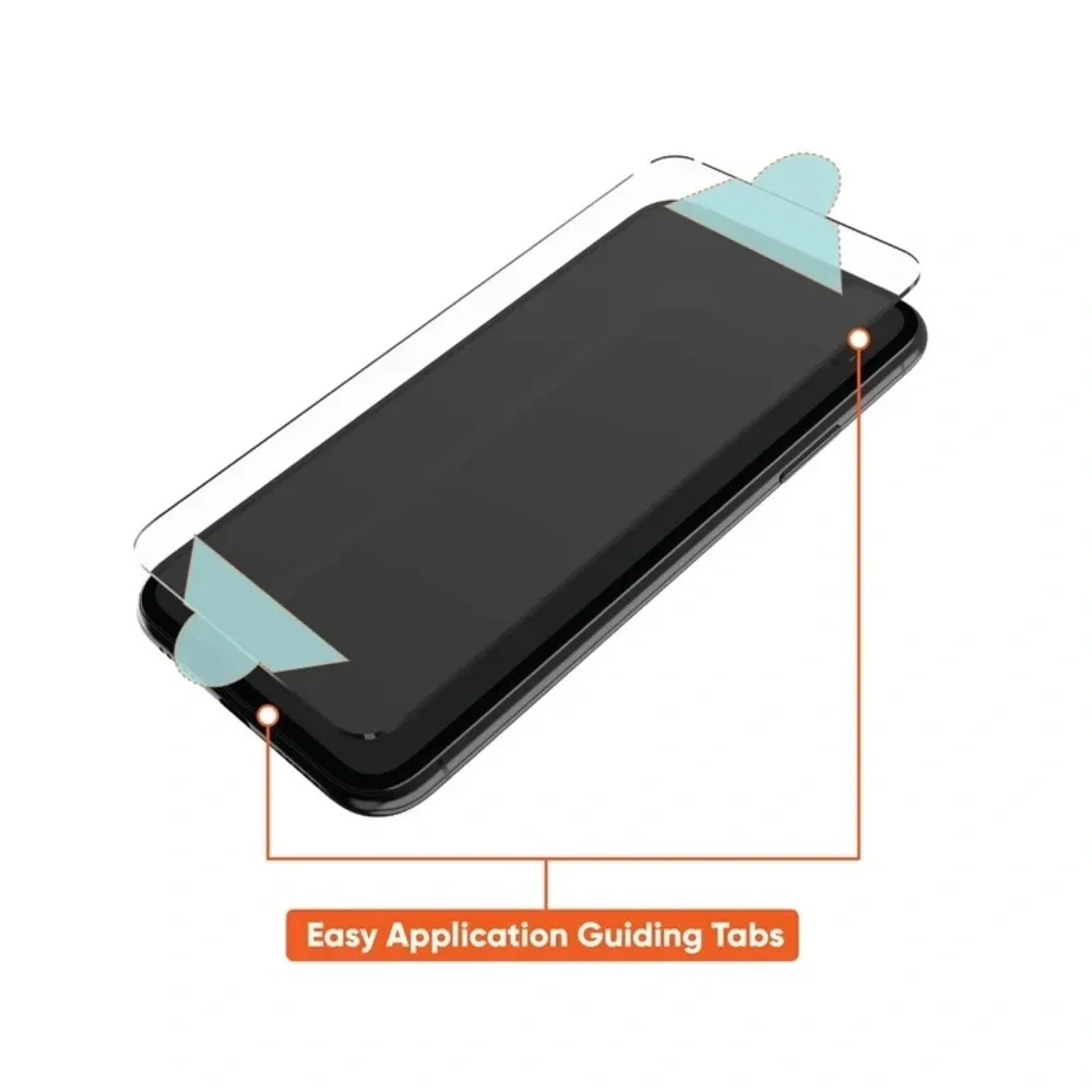 onn. 9H Shatter Resistant Glass iPhone 15 Screen Protector NWT